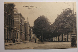 Cpa Charleroi Boulevard Audent 1913 - NOU79 - Charleroi