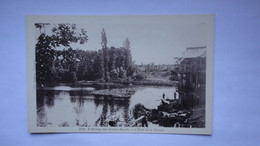 ( Morieux ) L'étang Des Ponts Neufs , L'hôtel De La Cascade "" Carte Animée Pêcheurs à La Ligne "" - Morieux