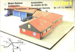 Kibri Catalogue - Model Railroad - Accessoires De Chemin De Fer- Accessori Per Ferrovia - Accessories, Modelbaan, - COLL - Modellbau