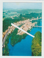 Vue Aérienne De L'Isle Sur Le Doubs  Reproduction - Isle Sur Le Doubs