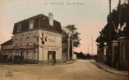 Houilles - La Rue De Pontoise - Débit De Tabac Tabacs Café Billard À LA REINE DES VÉLOS - Houilles