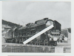 Locomotive 241 P 30 Eeeengare De Vallorbe Pour Le Centenaire Du Paris-Vallorbe-Lausanne - Reproduction - Vallorbe