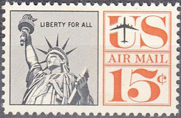 UNITED STATES    SCOTT NO C63  MNH   YEAR  1961 - 2b. 1941-1960 Nuovi