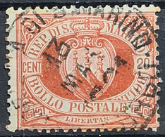 SAN MARINO 1877 - Canceled - Sc# 11 - Used Stamps