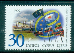 Cyprus 1999 Council Of Europe MUH - Ongebruikt