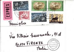 LUSSEMBURGO 1973 -  Lettera Per Italy - 1965-91 Jean