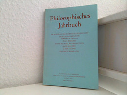 Philosophisches Jahrbuch. 101. Jahrgang 1994. 2. Halbband. Im Auftrag Der Görres-Gesellschaft Hrsg. Von Herman - Filosofía