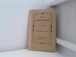 Schillers Politisches Vermächtnis, Ein Seitenstück Zu Börnes Briefen Aus Paris, - Politik & Zeitgeschichte