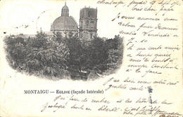 Montaigu - Eglise (façade Latérale 1900 Timbres) - Scherpenheuvel-Zichem
