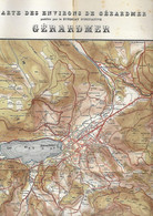 Carte Géographique Topographique - Environs De GERARDMER - Lac - Echelle 1/25 000ème - - Cartes Topographiques