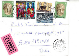 LUSSEMBURGO  1973 -  Espresso  Per  Italy - Cartas & Documentos