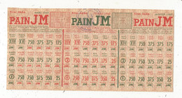 Titre 4686 , Carte De Ravitaillement Pain JM,1949 ,mairie De FOURCHAMBAULT, Nièvre, 2 Scans,  Frais Fr 1.75 E - Zonder Classificatie