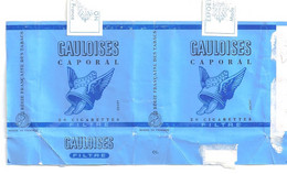 Marquilla Cigarrillos Gauloises Caporal - Origen: Francia - Empty Tobacco Boxes