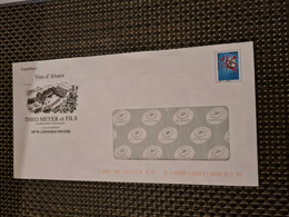 Enveloppe Vins D'alsace THEO MEYER  AMMERSCHWIHR SUR PAP - Covers & Documents