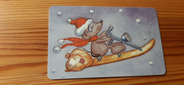 Phonecard Germany A 22 09.95. Christmas, Mouse 25.000 Ex. - Mint In Folder - A + AD-Series : Werbekarten Der Dt. Telekom AG