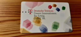 Phonecard Germany A 04 02.99. CeBit 99.  59.000 Ex. - Mint In Folder - A + AD-Series : Publicitaires - D. Telekom AG