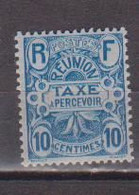 REUNION           N°  YVERT  TAXE 7  NEUF AVEC CHARNIERES     ( CHARN    05/10 ) - Timbres-taxe