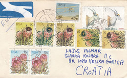 SOUTH AFRICA Cover Letter 220,box M - Airmail