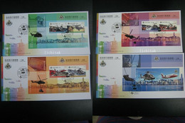 China Hong Kong 2019 Government Flying Service Operation Stamps Booklet FDC - FDC