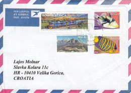 SOUTH AFRICA Cover Letter 221,box M - Poste Aérienne