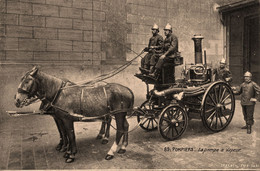 Sapeurs Pompiers * N°89 * La Pompe à Vapeur * Paris Fireman Pompier - Bombero