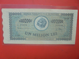 ROUMANIE 1000.000 LEI 1947 Circuler (L.12) - Romania