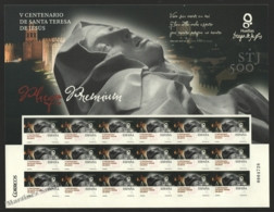 Espagne - Spain - España - Premium Sheet 2015 - Yvert 4642, 500th Ann. Birth Of Saint Theresa Of Avila - MNH - Ganze Bögen