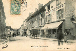 Ravières * La Rue Gomard * Boulangerie Pâtisserie GUINOT * Commerces Magasins - Sonstige & Ohne Zuordnung