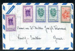 Côte D'Ivoire - Enveloppe Commerciale Médicale Pour La France En 1963 - O 70 - Côte D'Ivoire (1960-...)