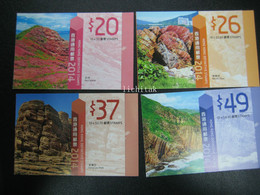 Hong Kong 2018 Definitive New Value Stamps Rocks / Landscapes Geopark Sticker Stamps Booklet - Unused Stamps