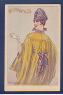 CPA BOMPARD Illustrateur Italien Art Déco Femme Woman Non Circulé 931-1 - Bompard, S.