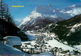 CPSM Saas Grund-Timbre    L1814 - Saas-Grund