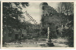 Ruine Kynast - Burghof - Riesengebirge - Verlag  Max Umlauf Hirschberg - Foto-AK Ca. 1930 - Schlesien