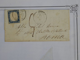 BF10  ITALIA L BELLE LETTERA 1861    A ROMA  ++AFFRANC. INTERESSANT   ++ - Unclassified