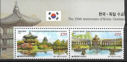 2013 Korea - Süd Mi. 2937-8**MNH   130 Jahre Diplomatische Beziehungen Mit Deutschland - Korea (Zuid)