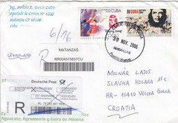 CUBA Cover Letter 233,box M - Poste Aérienne