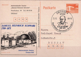 DDR GDR RDA - Postkarte Palast Orange (MiNr: P 86 II 46-89 [C72]) 1989 - Siehe Scan - Cartoline Private - Usati