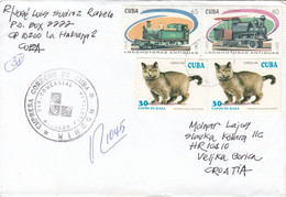 CUBA Cover Letter 240,box M - Storia Postale