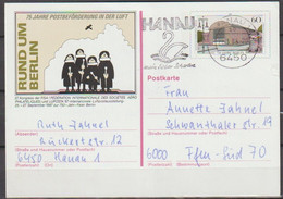 Berlin Ganzsache 1987 P 127 Gelaufen LUPOSTA 87 Berlin  ( D109 ) - Postcards - Used