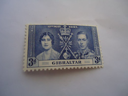 GIBRALTAR   MLN     STAMPS  CORONATION 1937 - Gibraltar
