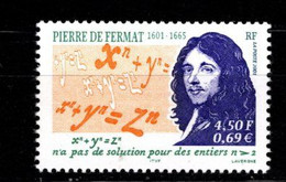 - FRANCE - 2001 - YT N° 3480 - ** - Pierre De Fermat - TB - Neufs