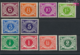 Irland P5-P14 (kompl.Ausg.) Postfrisch 1940 Portomarken (9861545 - Neufs