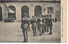 VATICANO 1920 CARTOLINA ANIMATA GIURAMENTO DELLA GUARDIA PALATINA - VIAGGIATA - Vatican