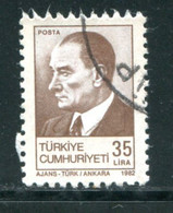 TURQUIE- Y&T N°2355- Oblitéré - Used Stamps