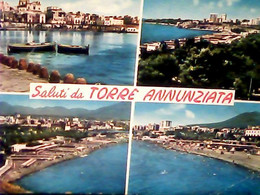 SALUTI DA TORRE ANNUNZIATA Napoli VEDUTE BV1962  IW2165 - Torre Annunziata