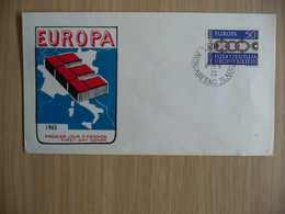 (7) Liechtenstein 1966 EUROPA CEPT. - FDC