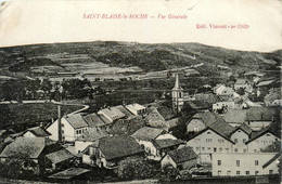 St Blaise La Roche * Vue Générale Sur Le Village - Otros & Sin Clasificación