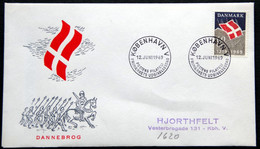Denmark 1969 Dannebrog's 750 Year Anniversary Flagge/drapeau/Flag MiNr.481 FDC  ( Lot Ks ) - FDC