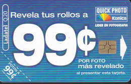 TARJETA DE GUATEMALA DE LADATEL DE KONICA PHOTO - Guatemala