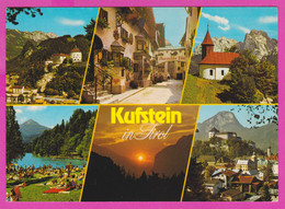 281184 / Austria Kufstein -  Night Sunset View Beach Swimming Lake Fortress And Brandenberg Alps PC Österreich Autriche - Kaunertal